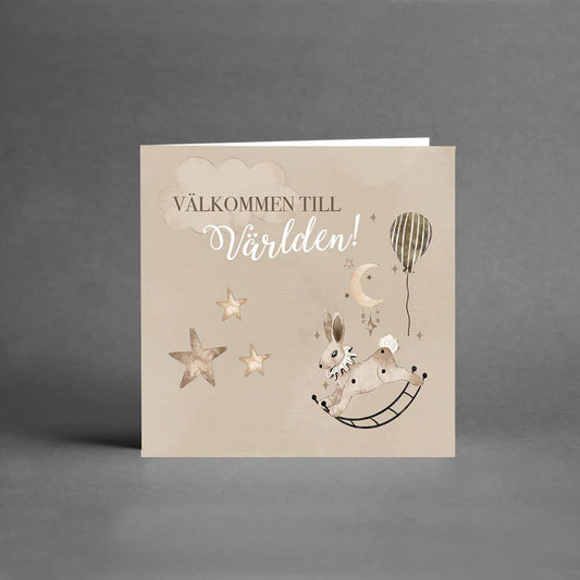 MINI Collection - Barnkort, Välkommen till världen