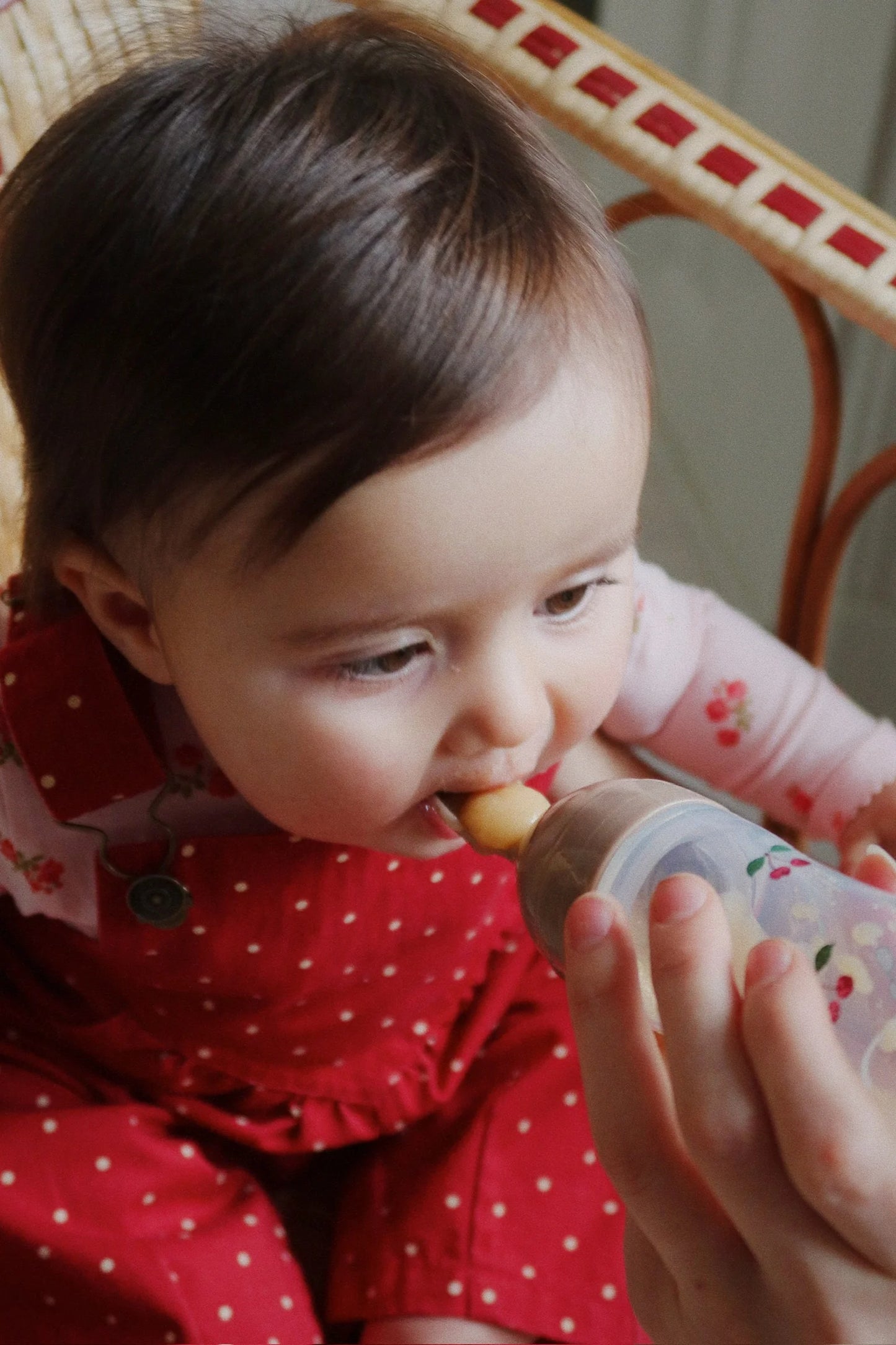 Flaska med sked, Food Feeding Set, Lemon - Konges Slöjd