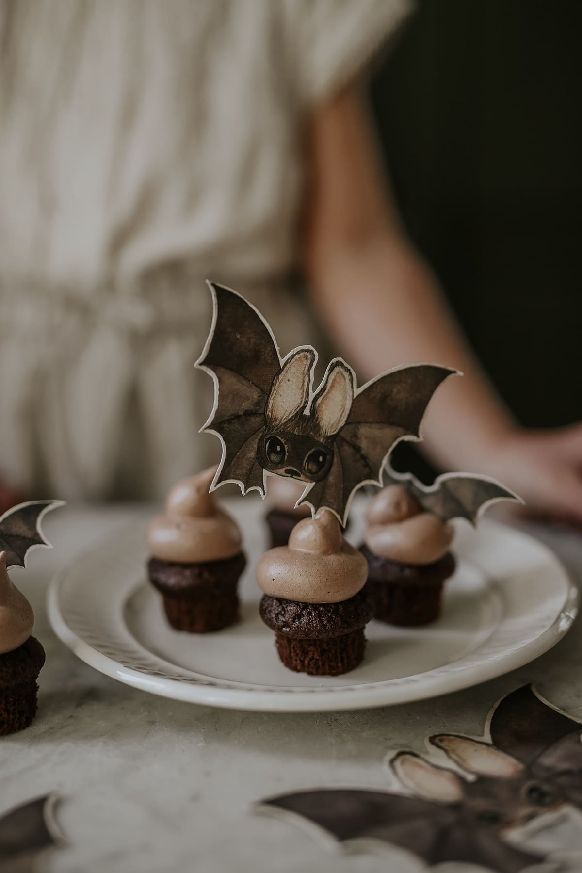DIY Paper Friends, 6-Pack, Bats - Mrs Mighetto