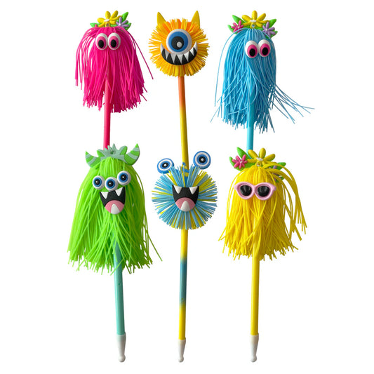 Mighty Monster Pens, 6 olika motiv - Great Pretenders