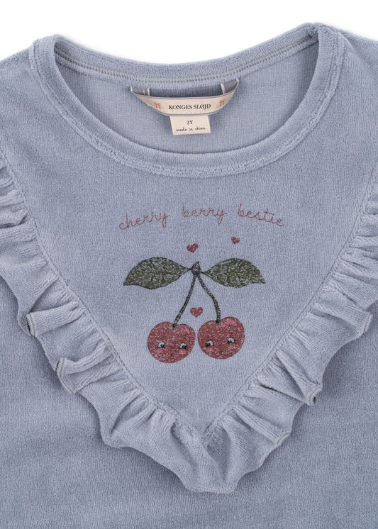 Walley Frill Sweatshirt, Tradewinds - Konges Slöjd