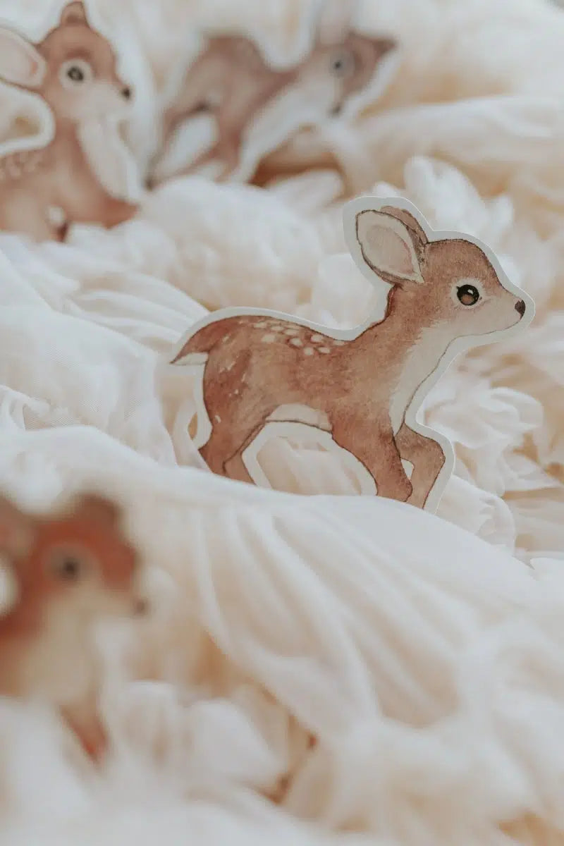 DIY Paper Friends, 6-Pack, Roe Deers - Mrs Mighetto