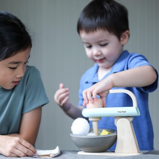 Köksmaskin för den lilla kocken, Stand Mixer set - PlanToys
