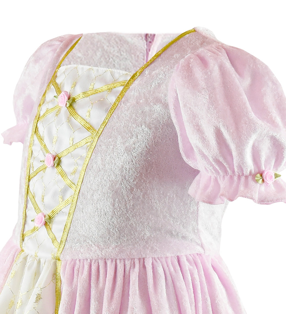 Prinsessklänning Rosa 2-4 år - Den Goda Fen