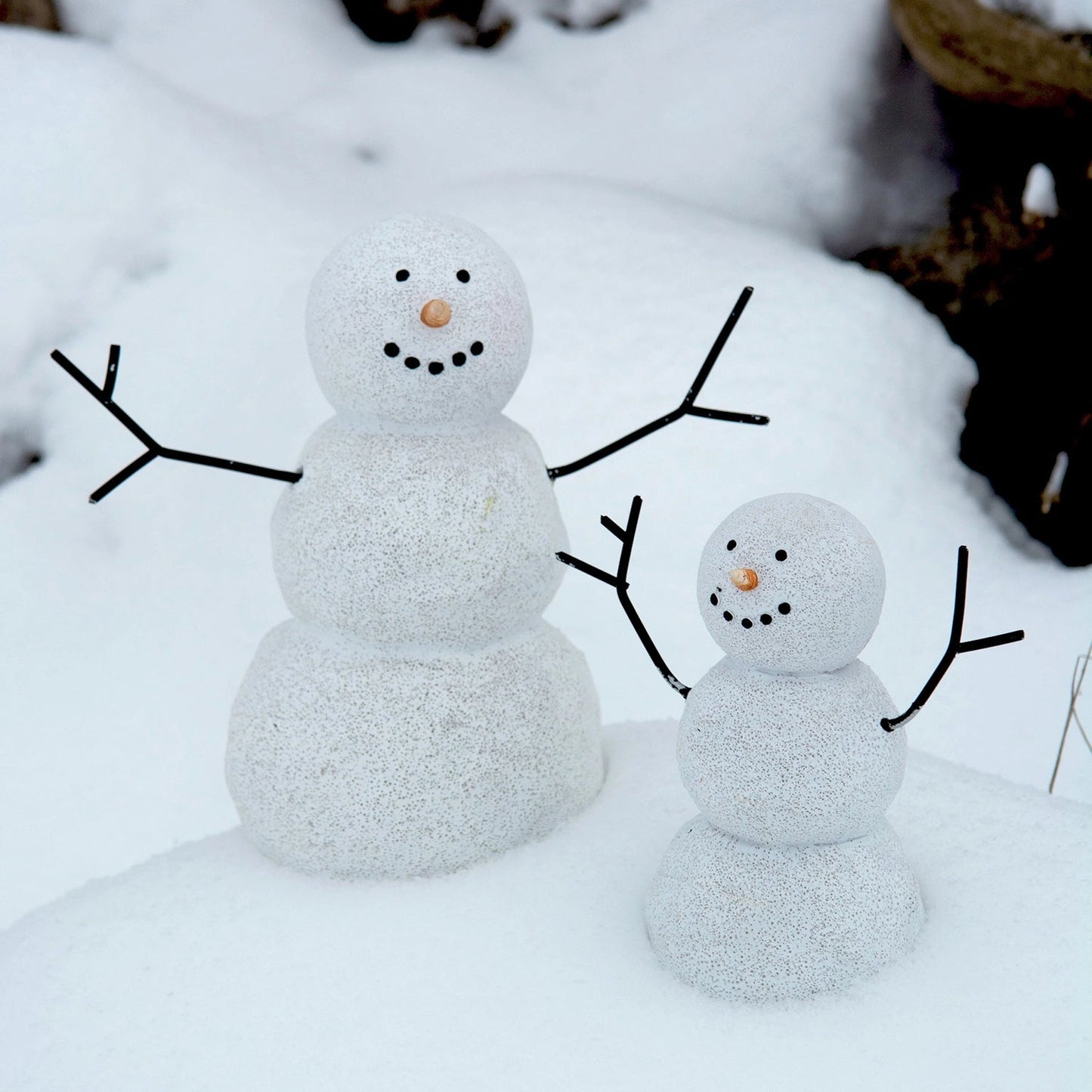 Snögubbar 2-pack - A Lot Decoration