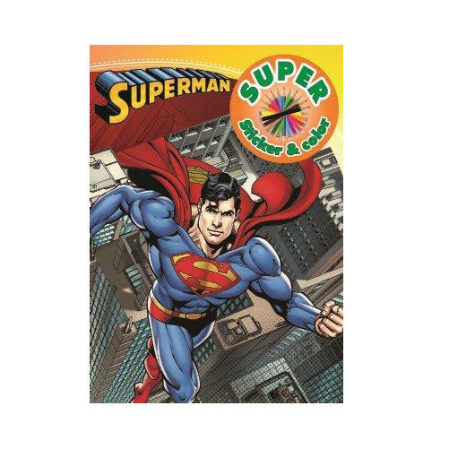 Målarbok, Superman
