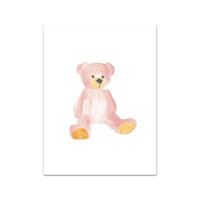 Nobhill Små kort, Nalle rosa