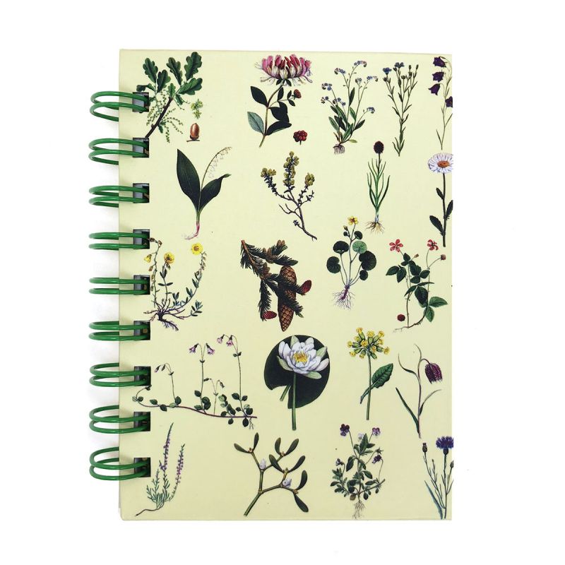 Blommor spiralblock A6 - Hjelm