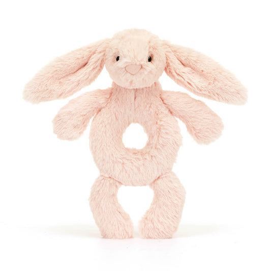 Bashful Blush Bunny Ring Rattle