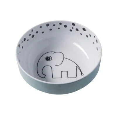 Skål, Yummy/Happy Dots, Grå - Done By Deer