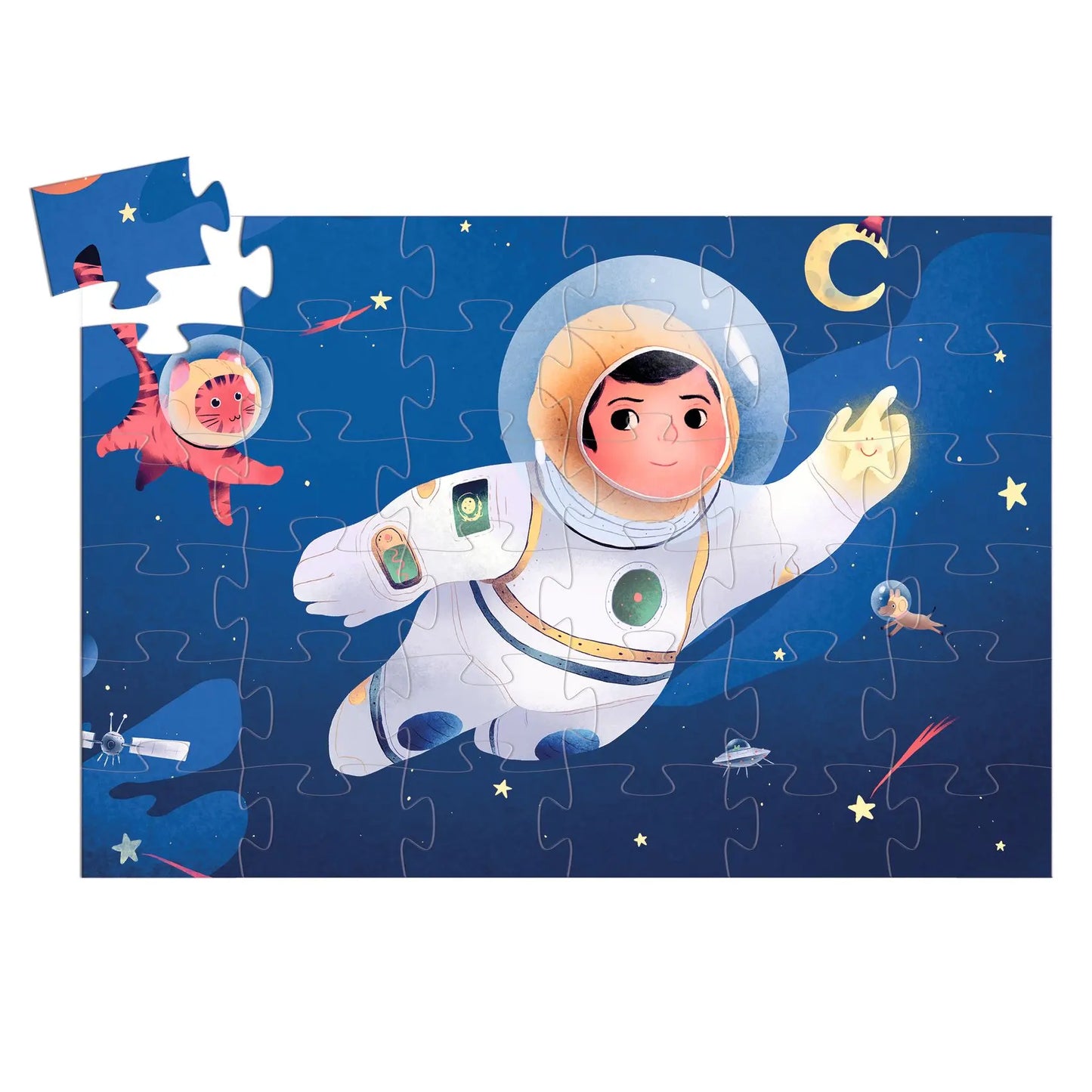 Pussel med astronaut - 36 pcs