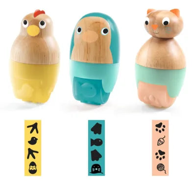 Stämplar, Myplastirollers - Djeco