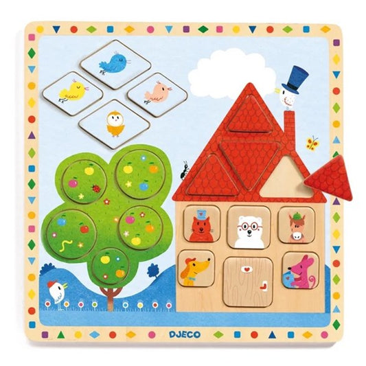 Pussel 19 bitar, Ludigeo - Djeco