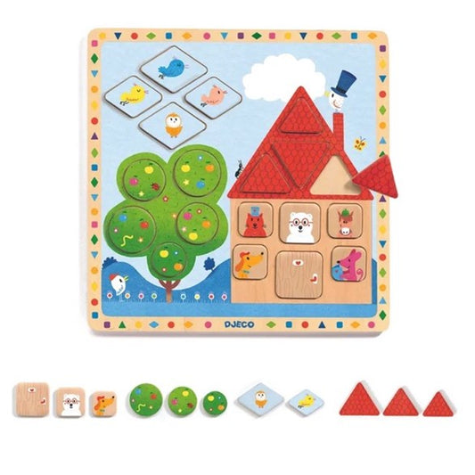 Pussel 19 bitar, Ludigeo - Djeco