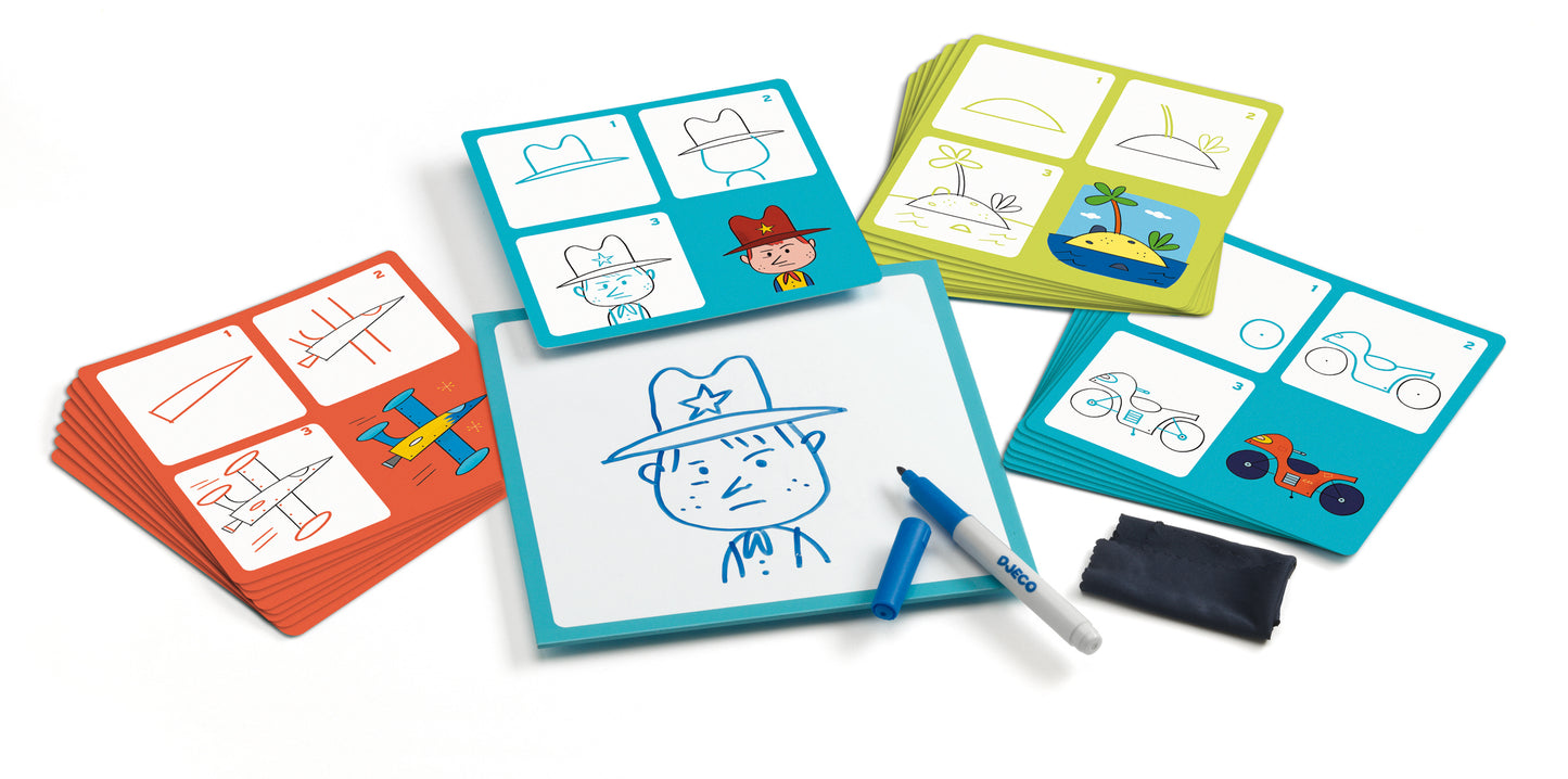 Målarset, Step by Step Arthur & CO - Djeco