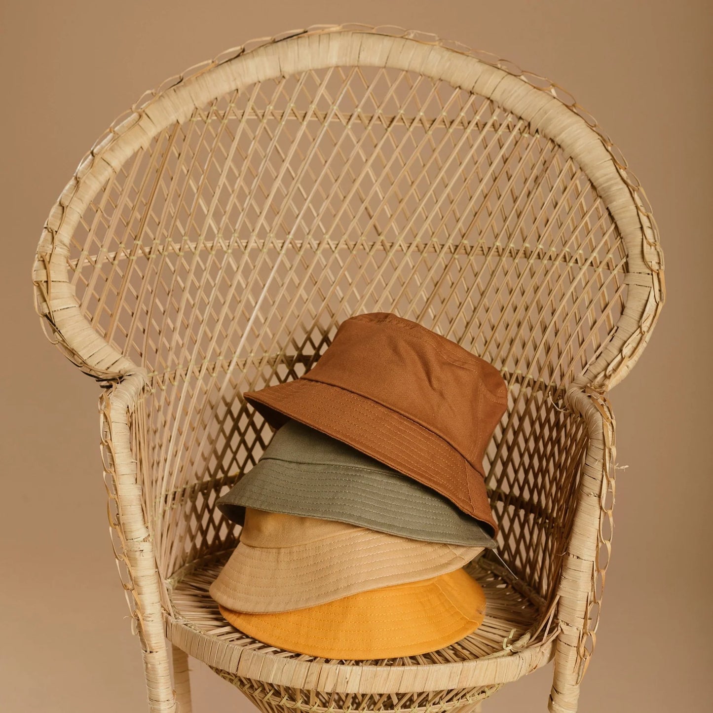 Solhatt, Fisherman Hat, Beige - BabyMocs