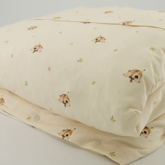 Bäddset, spjälsäng - GEGGAMOJA Long Ear Beige - Mrs Mighetto