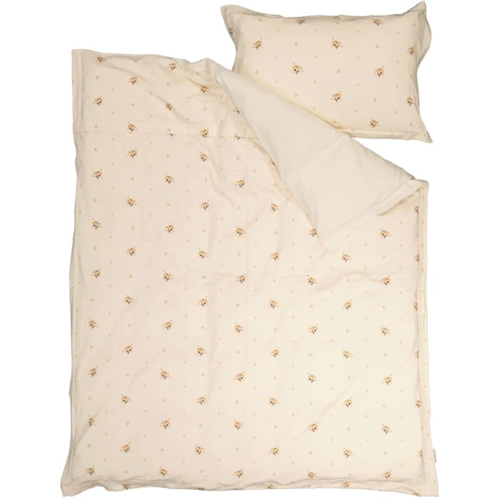 Bäddset, spjälsäng - GEGGAMOJA Long Ear Beige - Mrs Mighetto