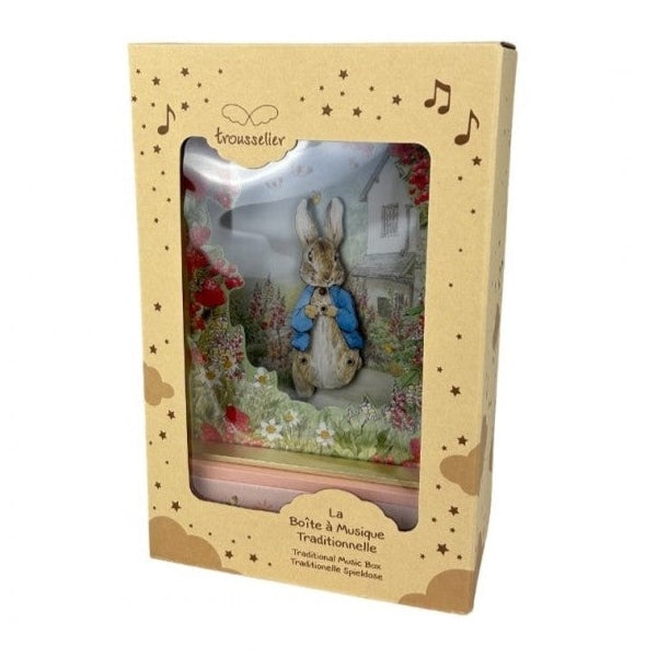 Musiklåda med smyckesfack, Music Box Trousselier Peter Rabbit