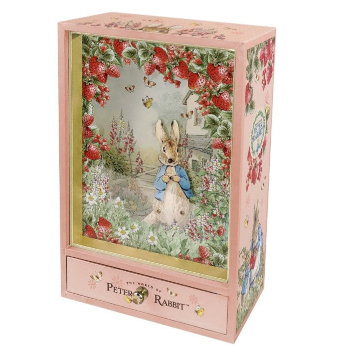 Musiklåda med smyckesfack, Music Box Trousselier Peter Rabbit