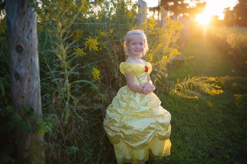 Maskeradklänning, Deluxe Belle Dress - Great Pretenders