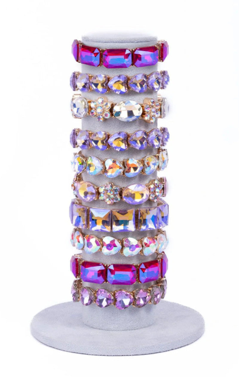 Armband, Rising Star Chunky Gem - Great Pretenders