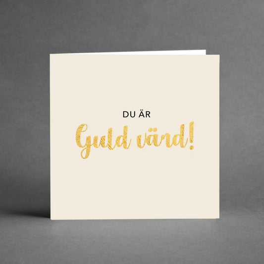 MINI Collection - Du är guld värd