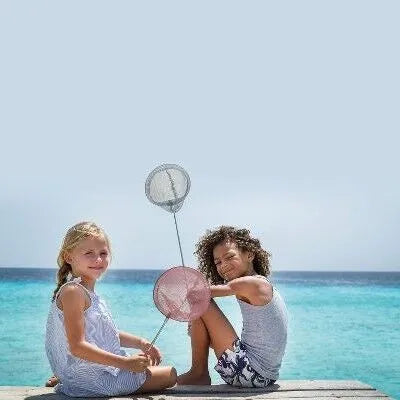 Scrunch Håv med Teleskåp-skaft Dusty Rosa