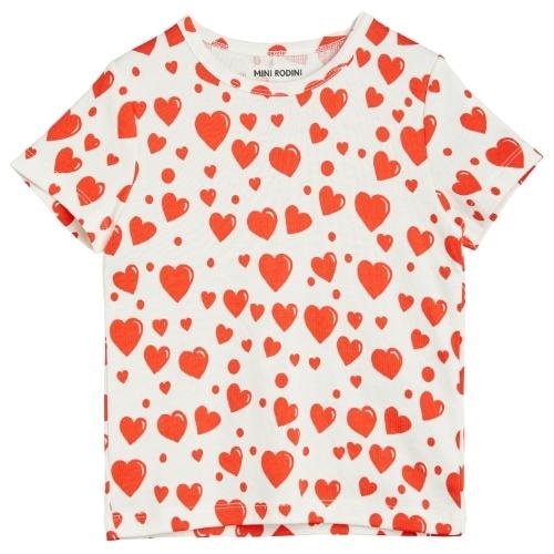 Hearts aop ss tee Multi