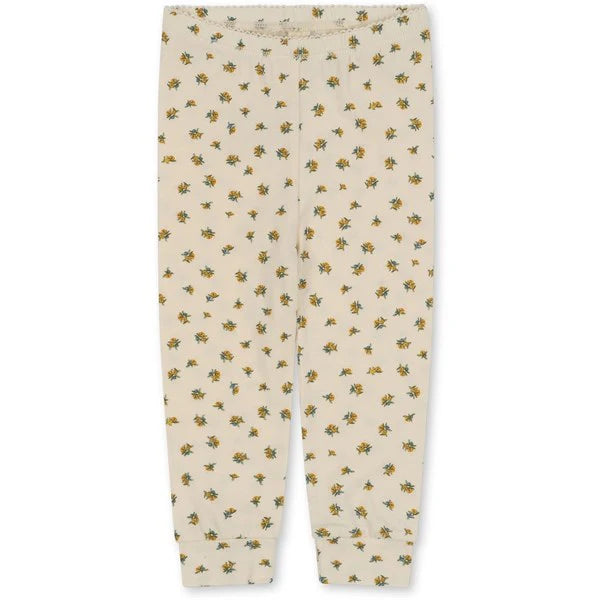 Basic Pants GOTS, Peonia Limone