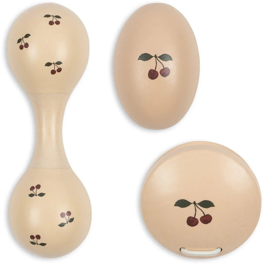 Musikset i trä, Wooden Music Set, Cherry - Konges Sløjd