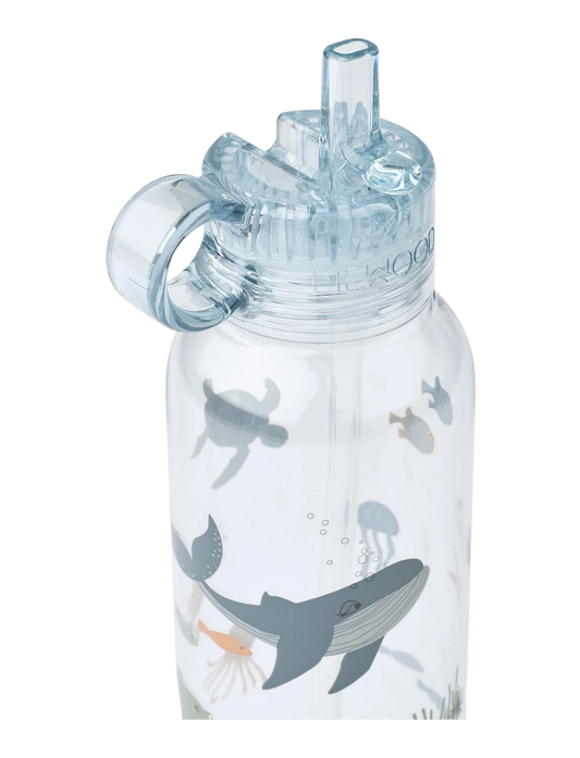 Vattenflaska, Yang Tritan 500 ml, Sea Creature/Sandy - Liewood