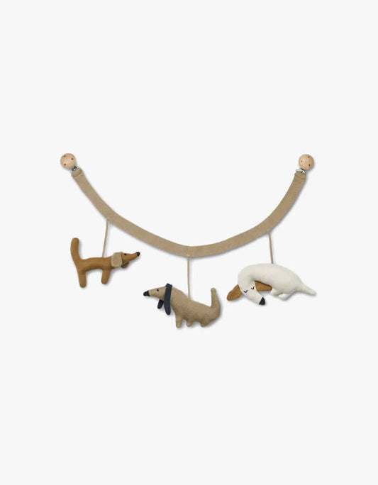 Barnvagnshänge, Marlen Pram Chain, Dogs - Liewood