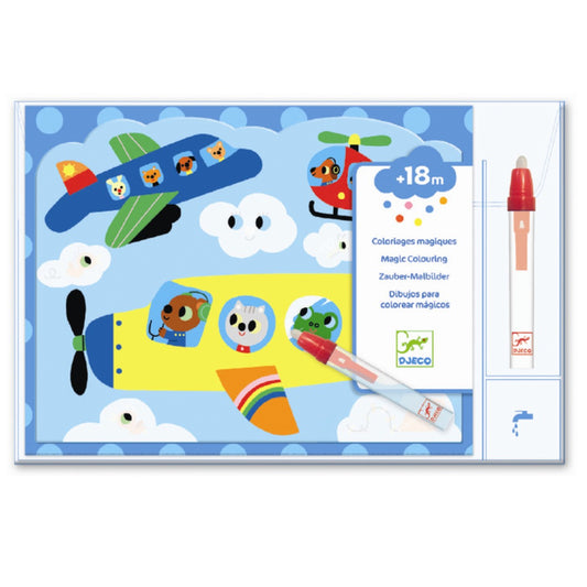 Magiskt måleri, Hidden in the sky - Djeco