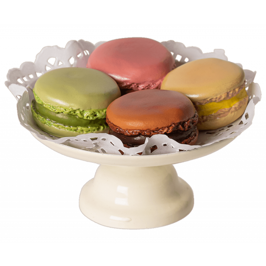 Miniatyr, Kakor & Kakfat, Kanin, Macarons et Chocolat Stand - Maileg