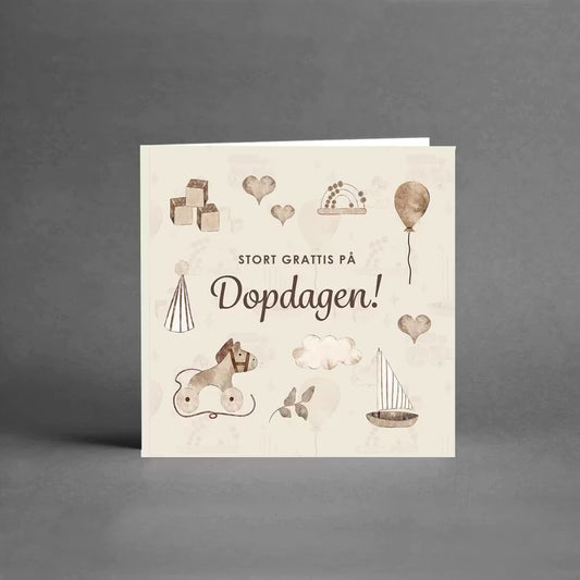 MINI Collection - Dopdagen Stort Grattis