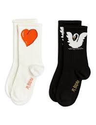 Swan 2-pack socks Multi