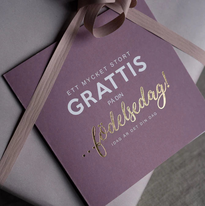 GRANDE Collection - Födelsedagskort