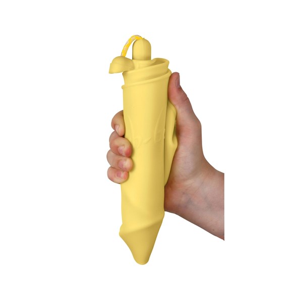 Scrunch Hink Pastell Gul