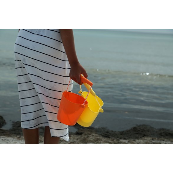 Scrunch Hink Pastell Gul