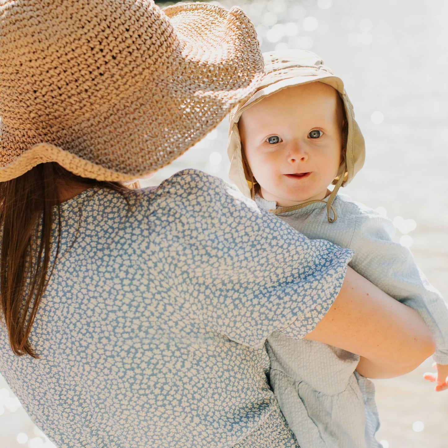 UV-Mössa/Badmössa, Beige 44/46 - Babymocs